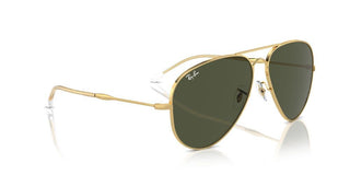 Ray-ban Rb 3825 Unisex Gold Pilot Sunglasses
