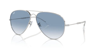 Ray-ban Rb 3825 Unisex Silver Pilot Sunglasses