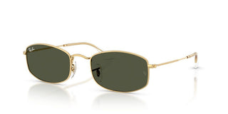 Ray-ban Rb 3832 Unisex Gold Rectangle Sunglasses