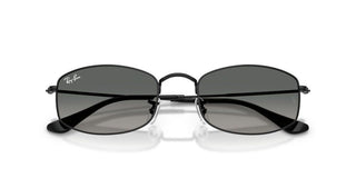 Ray-ban Rb 3832 Unisex Black Rectangle Sunglasses