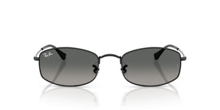 Ray-ban Rb 3832 Unisex Black Rectangle Sunglasses