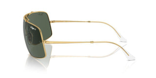 Ray-ban Rb 3897 Unisex Gold Shield Sunglasses