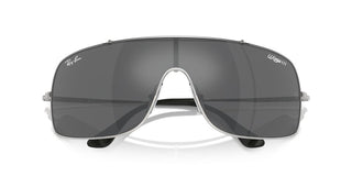 Ray-ban Rb 3897 Unisex Silver Shield Sunglasses