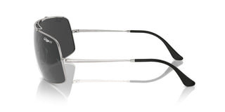 Ray-ban Rb 3897 Unisex Silver Shield Sunglasses