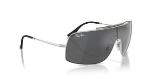 Ray-ban Rb 3897 Unisex Silver Shield Sunglasses