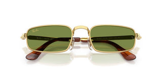 Ray-Ban RB 3927 unisex Gold Rectangle Sunglasses