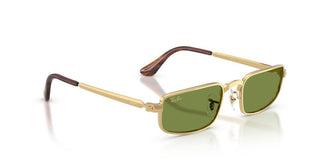 Ray-Ban RB 3927 unisex Gold Rectangle Sunglasses