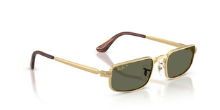 Ray-Ban RB 3927 unisex Gold Rectangle Sunglasses