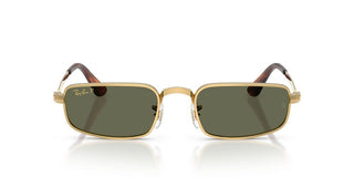 Ray-Ban RB 3927 unisex Gold Rectangle Sunglasses