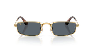 Ray-Ban RB 3927 unisex Gold Rectangle Sunglasses