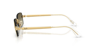Ray-Ban RB 3928 unisex Gold Rectangle Sunglasses