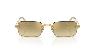 Ray-Ban RB 3928 unisex Gold Rectangle Sunglasses