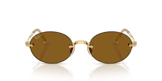 Ray-Ban RB 3929 unisex Gold Oval Sunglasses