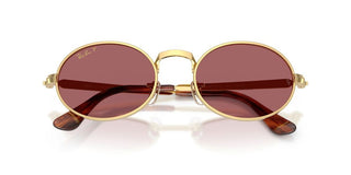 Ray-Ban RB 3931 unisex Gold Round Sunglasses