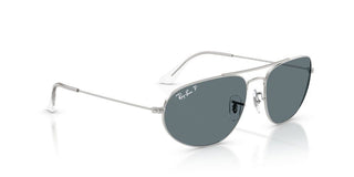 Ray-ban Rb 3945 Unisex Silver Oval Sunglasses