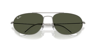 Ray-ban Rb 3945 Unisex Ruthenium Oval Sunglasses