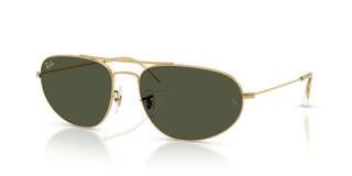 Ray-Ban RB 3945 unisex Gold Oval Sunglasses