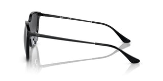 Ray-ban Rb 4333d Unisex Black Squared Sunglasses