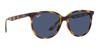 Ray-Ban RB 4378 women Havana Squared Sunglasses