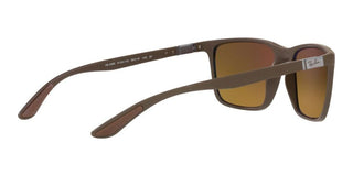 Ray-Ban RB 4385 men Brown Squared Sunglasses