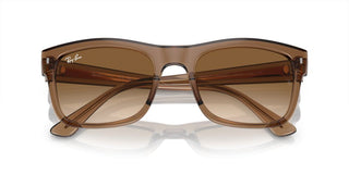 Ray-Ban RB 4428 unisex Brown Squared Sunglasses