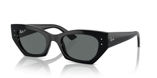 Ray-ban Rb 4430 Unisex Black Squared Sunglasses