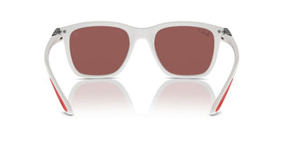 Ray-ban Rb 4433m Men White Squared Sunglasses