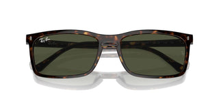 Ray-ban Rb 4435 Unisex Havana Squared Sunglasses