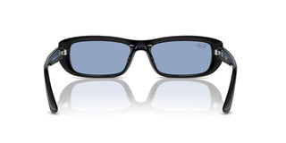 Ray-ban Rb 4436d Unisex Black Geometric Sunglasses
