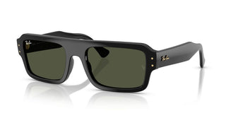 Ray-ban Rb 4454 Unisex Black Rectangle Sunglasses
