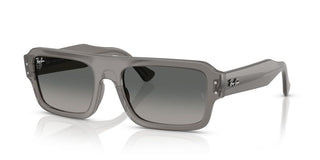 Ray-ban Rb 4454 Unisex Grey Rectangle Sunglasses