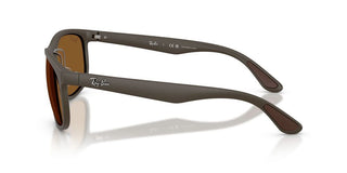 Ray-Ban RB 4468 unisex Brown Geometric Sunglasses