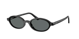 Ray-Ban RB 4472 unisex Black Oval Sunglasses