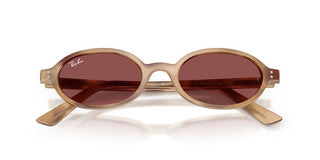 Ray-Ban RB 4472 unisex Havana Oval Sunglasses