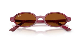 Ray-Ban RB 4472 unisex Havana Oval Sunglasses