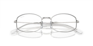 Ray-Ban RB 6510 unisex Silver Rectangle Eyeglasses