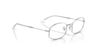 Ray-Ban RB 6510 unisex Silver Rectangle Eyeglasses