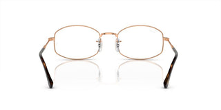 Ray-Ban RB 6510 unisex Rose gold Rectangle Eyeglasses