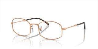 Ray-Ban RB 6510 unisex Rose gold Rectangle Eyeglasses