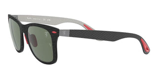 Ray-Ban RB 8395M SCUDERIA FERRARI unisex Black Squared Sunglasses