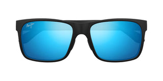 Maui Jim RED SANDS MJ0432S unisex Black Squared Sunglasses