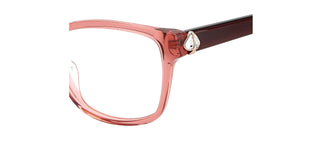 Kate Spade REILLY/G ASIAN FIT women Red Squared Eyeglasses