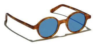 L.g.r Reunion Men Havana Round Sunglasses