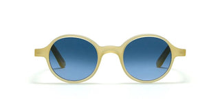 L.G.R REUNION men Yellow Round Sunglasses