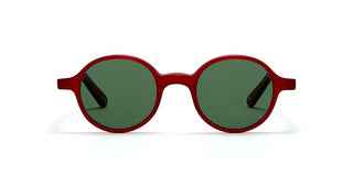 L.G.R REUNION men Red Round Sunglasses