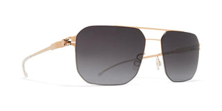 Mykita RHYS unisex Gold Squared Sunglasses