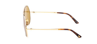 Tom Ford RICKIE-02 FT1281 unisex Gold Pilot Sunglasses