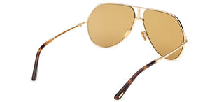 Tom Ford RICKIE-02 FT1281 unisex Gold Pilot Sunglasses