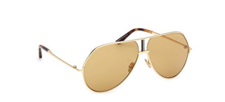 Tom Ford RICKIE-02 FT1281 unisex Gold Pilot Sunglasses