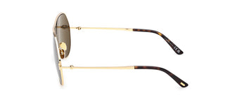 Tom Ford RICKIE-02 FT1281 unisex Gold Pilot Sunglasses